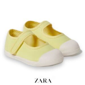 ZARA Kids | Yellow | COTTON SNEAKERS